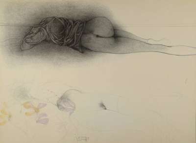 Bruno Bruni, geb. 1935 Gradara, Farblithographie, signiert und nummeriert 101/150, PP, ca. 75.5x56 cm, unter Glas gerahmt