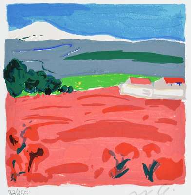 Amos Yaskil, geb. 1935 Haifa, Konvolut aus 15 Farbserigraphien, Auflage je 250 Exempl., handsigniert, Blattgr. ca. 28x 25cm, meist aus der Serie ...