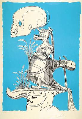 Salvador Dali, 1904-1989, Farblithografie auf Japanpapier, aus der Suite "Les Songes Drolatique de Pantagruel", aus dem Jahre 1973, ...