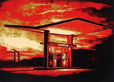 Shepard Fairey, geb. 1970, Siebdruck, America's Favorite, num. 359/400, handsigniert, Blattgr. ca. 45.5 x 61.5 cm