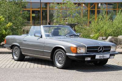 Mercedes-Benz 500 SL R107, EZ 06.1982, 4.Hand, Laufleistung 208.964 km abgelesen, 170KW/ 231 PS, Automatikgetriebe, anthrazitgrau metallic, Vollleder ...
