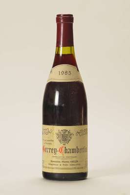 6 Flaschen 1985 Gevrey Chambertin, Domaine Pierre Gelin, Cote-d'Or, Abstand zwischen Kapsel und Wein: ca. 1-1,5 cm, je ca. 75 cl, unverkostet, ...