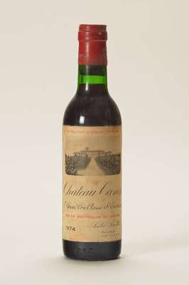 8 Demi-Flaschen Château Canon, je 37,5 cl, 2 x 1973 und 6 x 1974 Jahrgang, Premier Grand Cru Classé, top shoulder und besser, Etiketten teilw. l. ...