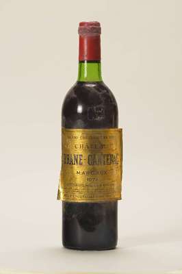 2 Flaschen 1974 Château Brane Cantenac Margaux, Grand Cru Classe en 1855, je 73 cl, top shoulder, Etiketten l. besch., unverkostet