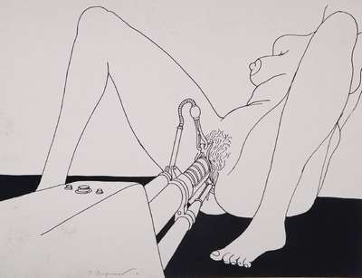Ungerer, Tomi, geb. 1931, Lithographie, handsigniert, ca. 29 x 38 cm