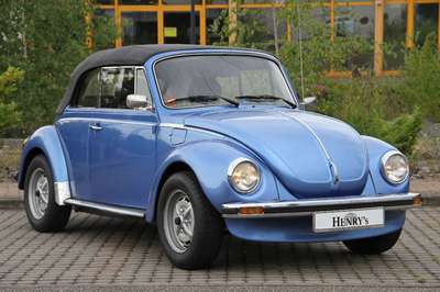 VW Käfer 1303 LS Cabriolet, EZ 04.1977, 6. Hand (laut Brief), Schaltgetriebe, Laufleistung ca. 64.853 km Original, 37 KW/ 50 PS, geregelter ...