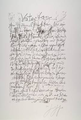 Günter Grass, 1972-2015, Mappe Vatertag, Edition Monika Beck, 22 Lithographien, je handsigniert und nummeriert 1/120, Blattgr. ca. 75x56 cm
