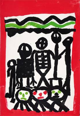 Eugene Ionesco 1909-1994, Farblithographie, signiert und nummeriert, 28/100, Trockenstempel der Erkerpresse St. Gallen, Blattgr. ca. 56x38 cm