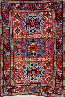Eriwan, Russland, ca. 40 Jahre, Wolle auf Baumwolle, ca. 120 x 84 cm, EHZ: 2