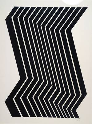 Leo Erb, 1923-2012, Serigraphie, re. u. sign. und dat. 72, ca. 64,5x49,5 cm, unter Glas gerahmt
