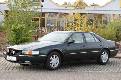 Cadillac Seville STS, EZ 02.1998, Laufleistung ca. 130.000 km, 224 kW/ 305 PS, Automatikgetriebe, dunkelgrün, Leder creme, unfallfrei, leichte ...