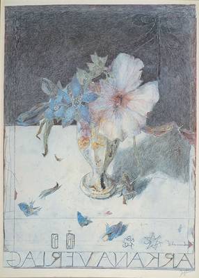 Horst Janssen, 1929-1995, Konvolut aus zwei Farboffsets, Stillleben, je sign., Blattgr. ca. 58x41 cm, je unter Glas gerahmt