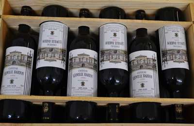 12 Flaschen 1996 Chateau Leoville Barton, St.Julien-Medoc, je ca. 75 cl, je into neck, unverkostet, in Originalholzkiste, selten im Angebot, ...