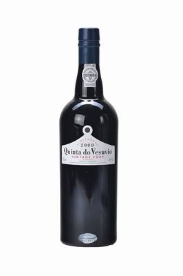 5 Flaschen 2000 Symington's Quinta Do Vesuvio Vintage Port, je ca. 75 cl, into neck, unverkostet, 2002 in die Flasche abgefüllt, Wine Spectator ...