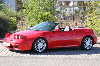 Lotus Elan Cabriolet, EZ 06.1992, Laufleistung ca. 129.000 km, TÜV bis 04.2017, 116 kW/ 158 PS, 4-Zylinder, 5-Gang Schaltgetriebe, rot, neue ...