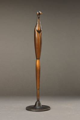 Paul Wunderlich, 1927-2010, Stele des Salomo, Bronze, signiert und nummeriert 450/1250, H. ca. 39 cm