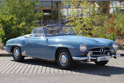 Mercedes-Benz 190 SL Cabriolet W 121 B II, EZ 07.1960, 1 Besitzer in Deutschland, Laufleistung ca. 2123 km abgelesen, TÜV bis 05.2016, H-Zulassung, ...