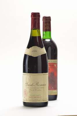 2 Flaschen französischer Wein, 1x 1985 Domaine Du vieux Lazaret Cotes de Provence, ca. 75 cl, top shoulder, unverkostet, 1x 1994 Saint-Romain Cave ...