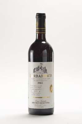 5 Flaschen 1985 Bruno Giacosa Barbaresco, Piemonte, je ca. 75 cl, je into neck, unverkostet, CellarTracker 95/100 Punkte