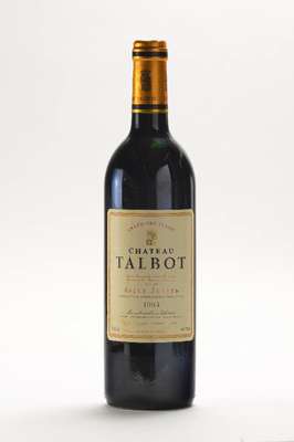 6 Flaschen 1994 Chateau Talbot, Saint-Julien, Grand Cru Classe, into neck und high fill, je ca. 75 cl, 12,5 % Vol., unverkostet, Etiketten l. ...