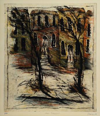 Gerhard Messemer, geb. 1950 Landau/Pfalz, tätig in Landau, bekannter Pfälzer Grafiker, zahlreiche Preise u.a. 1980 Pfalzpreis für Grafik, 1986 ...