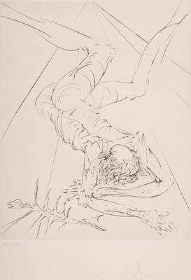 Salvador Dali, 1904-1989, Der alte Mann und das Meer, Serie aus 6 Kaltnadelradierungen auf Arches Bütten von 1974, alle handsigniert und num. ...