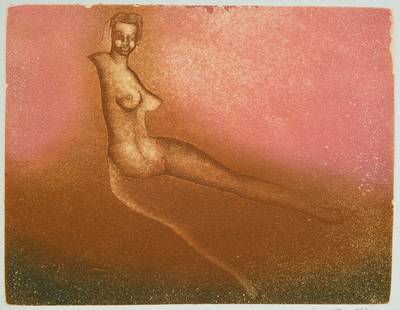 Noriko Ogawa, geb. 1940 Miyazaki auf Kyushu/ Japan, zwei Farbradierungen, weibliche Akte, jeweils signiert und nummeriert, Plattengrösse ca. 17.5x22 ...