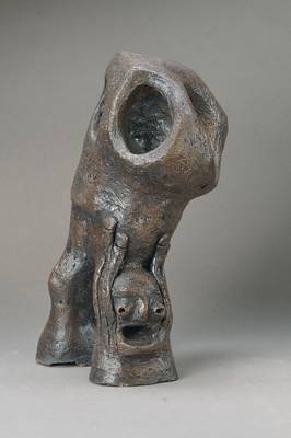 Paul Schlüter, 1929-2014, Regisseur und Bildhauer, zahlreiche Ausstellungen in Saarbrücken, zudem in Luxemburg, Zürich und Strasbourg, hier: ...