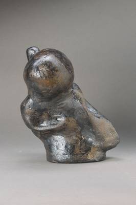 Paul Schlüter, 1929-2014, Regisseur und Bildhauer, zahlreiche Ausstellungen in Saarbrücken, zudem in Luxemburg, Zürich und Strasbourg, hier: ...