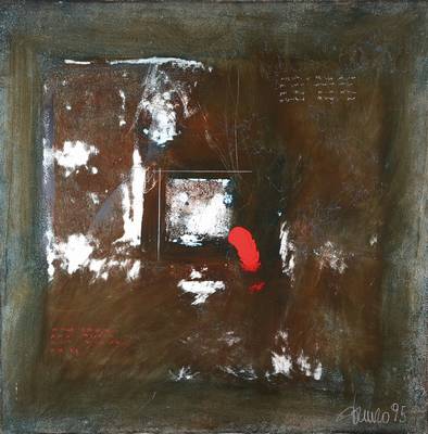 Lorenzo Silvestrini, geb. 1948 Venedig, zahlreiche Ausstellungen im In- und Ausland, hier: Acryl/Lwd, rechts unten signiert und datiert 95, ca. ...