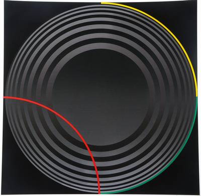 Friedrich Geiler, geb. 1946, Giclee auf handgemachtem Baumwollpapier, signiert und nummeriert 5/50, datiert 13, Blattgr. ca. 61x61 cm