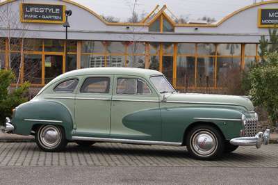 Dodge Sedan D24, EZ 09.1948, Laufleistung ca. 37253 miles abgelesen, HU Österreich, H- zulassungsfähig, 70 kW/ 95 PS, 6-Zylinder, 3- ...