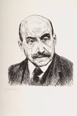 Max Liebermann, 1847-1935, Selbstbildnis, Holzschnitt auf Bütten, aus: 30 Holzschnittzeichnungen, signiert, Hoberg, Heyder Berlin 1922, WVZ ...