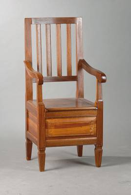 Wangentisch, norddeutsch, um 1900, Eiche massiv, Wangen abklappbar, Beine gerippt u. gedrechselt, auf Rollen, vielfach zu verwenden, rest., ca. ...