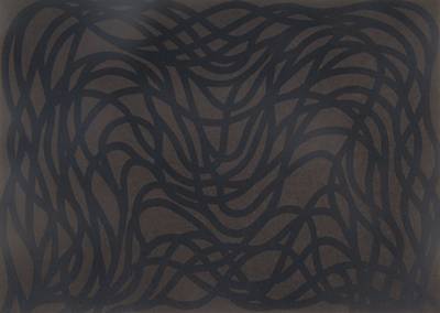 Sol LeWitt, 1928-2007, zweifarbiger Holzschnitt auf 250 g Japan "Kozo-Misumi"- Papier, handsigniert, nummeriert 84/100, aus dem Jahre 2000, ...