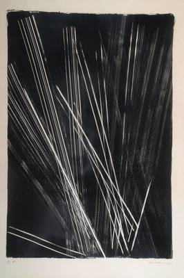 Hans Hartung, 1904-1989, Lithographie, handsigniert, bez. E.A., ca. 62x42cm, u.Gl., R.