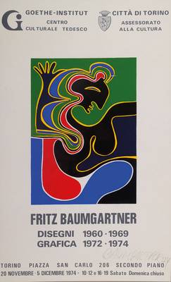 Fritz Baumgartner, 1929 Aurolzmünster/Österreich - 2006 München, studierte an der Akademie München, Meisterschüler von Prof. O. Kokoschka, ...
