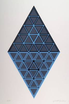 Hans-Jörg Glattfelder, geb. 1939 Zürich, international bekannter Schweizer Maler, namhafter Vertreter der Konstruktiven Kunst und der OP-Art, ...