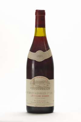 1 Flasche 1985 Nuits St. Georges Domaine Daniel Rion & Fils, ca. 13% Vol., ca. 75 cl,unverkostet, Abstand zwischen Kapsel und Wein:ca. 2,1 cm, Kapsel ...