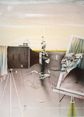 Paul Wunderlich, 1927-2010, Lithographie, handsigniert und nummeriert 40/120, Blattgr. ca. 94.5 x 66.5 cm, mit leichten Knicken