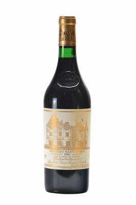 1 Flasche 1991 Chateau Haut Brion, Pessac Leognan, Premier Grand Cru Classe, Abstand zwischen Kapsel und Wein: ca. 1,8 cm, ca. 75 cl, 13% Vol., ...