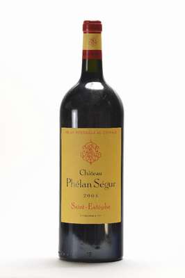 3 Magnumflaschen 2004 Chateau Phelan Segur, Saint-Estephe, je ca. 150 cl, 13% Vol., je ca.into neck, unverkostet, sehr selten in dieser Form im ...