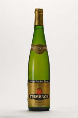 5 Flaschen 2001 Alsace Trimbach Cuvee FredericEmile, Riesling, je ca. 75 cl, 12,5% Vol., Abstand zwischen Wein und Kapsel: ca. 0,5 cm, unverkostet, ...