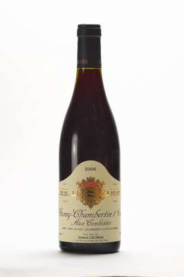 7 Flaschen 2006 Hubert Lignier Gevrey -Chambertin, Aux Combottes, Premier Cru, je ca. 75 cl, ca. 13% Vol., je bis zur Kapsel gefüllt, unverkostet, ...