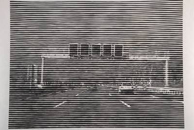 Christiane Baumgartner, geb. 1967, Holzschnitt auf Shiohara Japan, rechts unten handsigniert, aus 2004, Blattgr. ca. 63x50 cm
