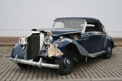Mercedes-Benz 170 S Cabrio, Fahrgestellnummer 13604209979, EZ 07.1950, 2. Hand, Laufleistung ca. 500 km nach Restaurierung, H- zulassungsfähig, 38 ...