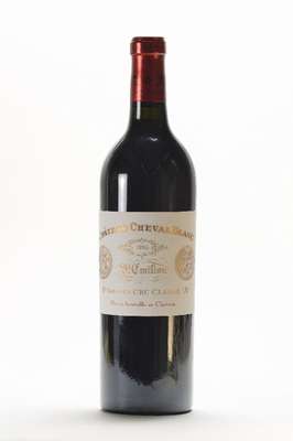 1 Flasche 2006 Chateau Cheval Blanc, Saint Emilion, Premier Grand Cru Classe, ca. into neck, ca. 75 cl, ca. 14 % Vol., unverkostet, in Originalpapier ...