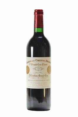 1 Flasche 2000 Chateau Cheval Blanc , Saint Emilion, Premier Grand Cru Classe, ca. into neck, ca. 75 cl, ca. 13,5 % Vol., unverkostet, sehr selten im ...