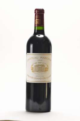 1 Flasche 2005 Chateau Margaux, Margaux, Premier Grand Cru Classe, ca. 13 % Vol., ca. high fill, ca. 75 cl, unverkostet, sehr guter ...