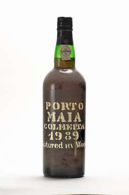 5 Flaschen 1989 Colheita Porto Maia, Matured in Wood, je ca. into neck, je ca. 75 cl, je ca. 20% Vol., 1998 in die Flasche gefüllt, Produced, ...